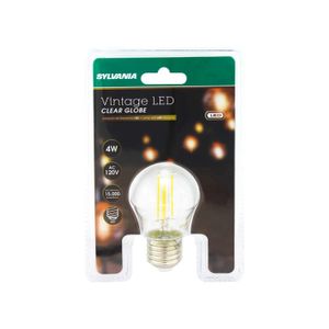 Foco LED con filamentos de 4 Watts estilo vintage luz calida base E27 - SYLVANIA