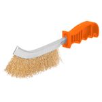 Cepillo-de-acero-Cepillo-de-alambre-curvo-fabricado-en-acero-latonado-de-10-