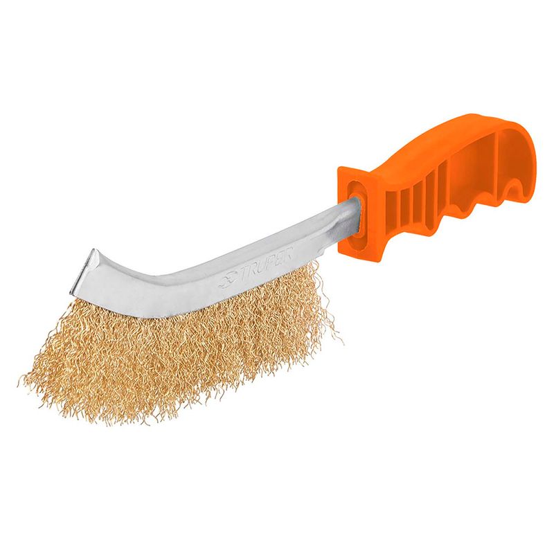 Cepillo-de-acero-Cepillo-de-alambre-curvo-fabricado-en-acero-latonado-de-10-