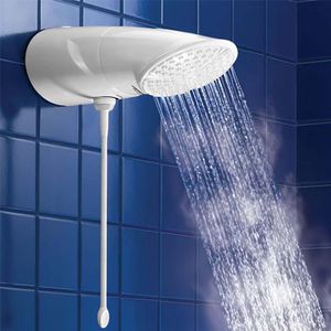 Ducha electrónica tipo jet de 110/127V - 5500 W y mini ducha de mano - LORENZETTI