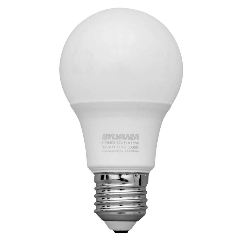 Foco-LED-tipo-bola-A60-de-9-Watts-de-luz-calida-para-boquillas-E27.-pack-x-2