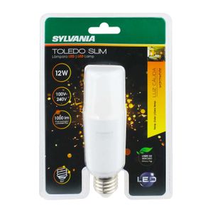 Foco LED tipo lámpara de luz cálida 12 Watts - 1000 lúmenes con base E27 - SYLVANIA
