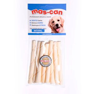 Palitos twist de varios sabores para perros; pack x 10 - MAS CAN