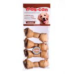 Hueso-ahumado---3---4-de-varios-sabores-para-perros--pack-x-4
