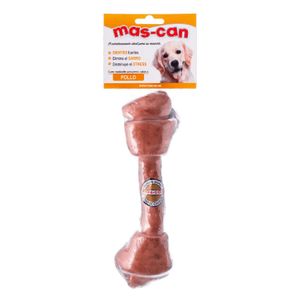 Snack masticable para perros con figura de hueso de varios sabores para disminuir el stress y eliminar el sarro - MAS CAN