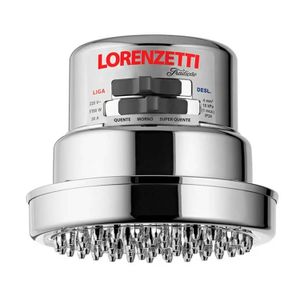 Ducha eléctrica de 4 temperaturas con esparcidor grande. CARACTERÍSTICAS: 5400W - 110V a 127V. - LORENZETTI