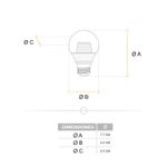 Foco-LED-tipo-globo-luz-calida-6-Watts---470-lumenes-base-E27