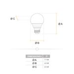 Foco-LED-tipo-globo-de-luz-calida-de-15-Watts---470-lumenes-con-base-E27