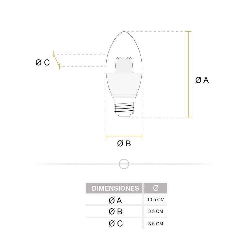 Foco-LED-tipo-vela-de-luz-blanca-6-Watts---470-lumenes-base-E27