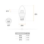 Foco-LED-tipo-vela-de-luz-calida-6-Watts---470-lumenes-base-E27