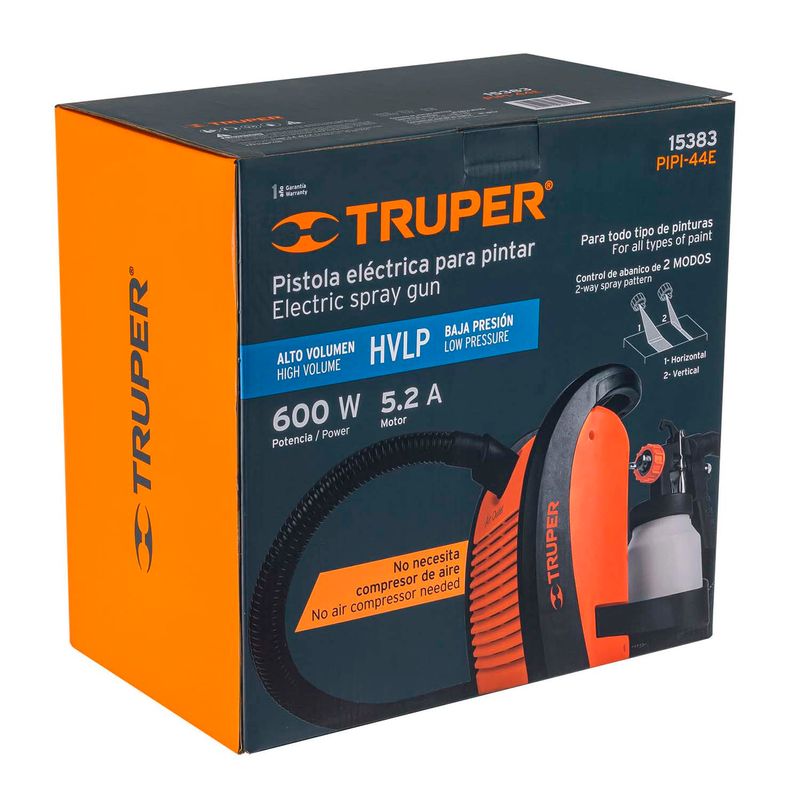 Pistola-para-pintar-electrica-de-445W-600W-de-110-V-con-capacidad-de-800-ML