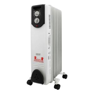 Calefactor de aceite con 1500 W de potencia y temperatura regulable. - POWER ZONE