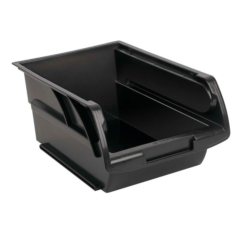 Gaveta apilable plástica grande de 34 cm x 21 cm x 15 cm para organización  1U