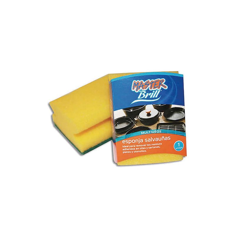 Esponja-de-cocina-salvauñas-ergonomica-con-fibra-dura-que-remueve-residuos-adheridos-en-ollas-sartenes-y-platos