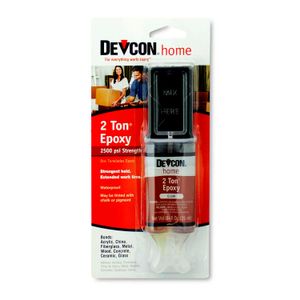 Pegamento epóxico bi componente multipropósito resistente a 2500 PSI; 25 ML - DEVCON