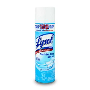Desinfectante de superficies con aroma a LINO FRESCO que elimina el 99.9% de virus, bacterias y COVID-19; 538 ml - LYSOL