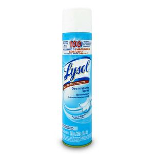 Desinfectante de superficies con aroma a LINO FRESCO que elimina el 99.9% de virus, bacterias y COVID-19; 360 ml - LYSOL