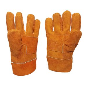 Guantes de cuero con gamuza multiusos; pack x 1 par - PRODUCTOS S Y M