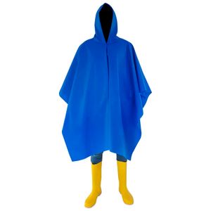Poncho impermeable sencillo de PVC con capucha - PROTECZIONA