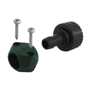 Acople hembra para mangueras de 1/2" fabricado en plástico - LANDSCAPERS