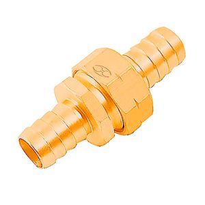 Conectores 3/4" macho y hembra de latón sólido para manguera - TRUPER
