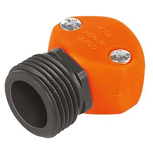 Conector 1/2" macho de ABS para manguera - TRUPER