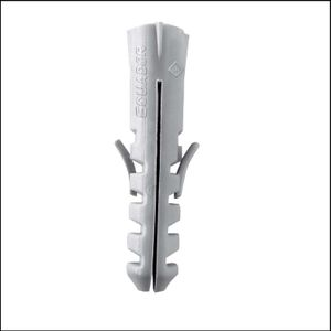 Taco fijer Expandible F-10, para instalación en concreto, madera y superficies rugosas. pack x 5 - FIJER