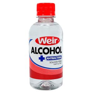 Alcohol antibacterial desinfectante multiusos; 250 ml - WEIR