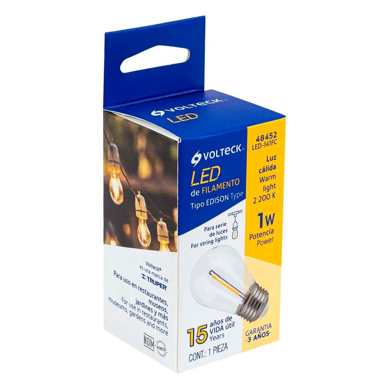Foco-LED-S14-con-filamento-de-1-Watt-de-luz-calida.