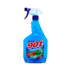Limpia vidrios con amoníaco y aroma original para un brillo total de 1 lt - 901