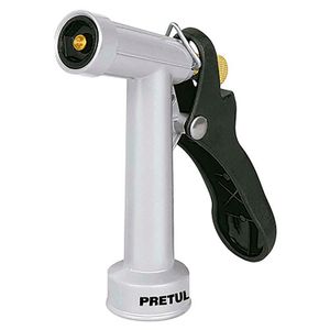 Pistola para riego de 4" de 2 funciones metálica - PRETUL