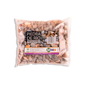 Piedra de río decorativa pequeña; 1 KG - MABESSA