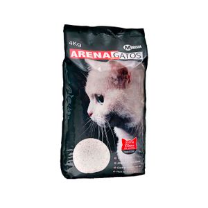 Arena para gatos 100% natural; 4kg - MABESSA