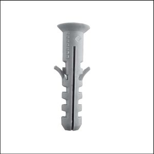 Taco fijer Expandible F-8, para instalación en concreto, madera y superficies rugosas. pack x 10 - FISCHER