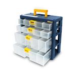 Organizador-modular-plastico-de-30.5-x-29-x-14-cm-con-asa-de-transporte-y-4-bandejas-extraibles-de-6-servicios-cada-una