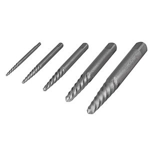 Juego con 5 extractores de tornillos - TRUPER
