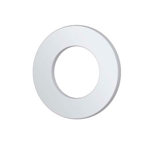 Rodela plana de acero galvanizado 1/4 pulgada; pack x 10 - FIJER
