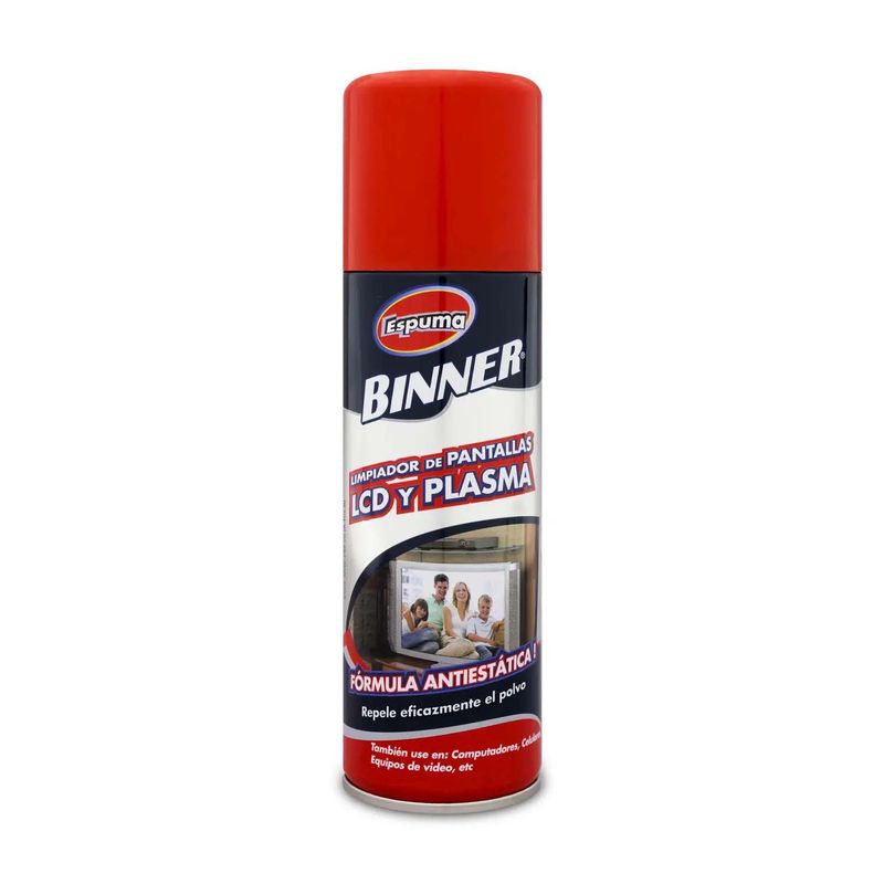 Limpiador-en-espuma-para-pantallas-LCD-y-PLASMA-con-formula-antiestatica--240-ml