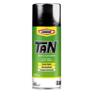 Pintura spray mate acrílica multiusos; 400 ml - CONDOR