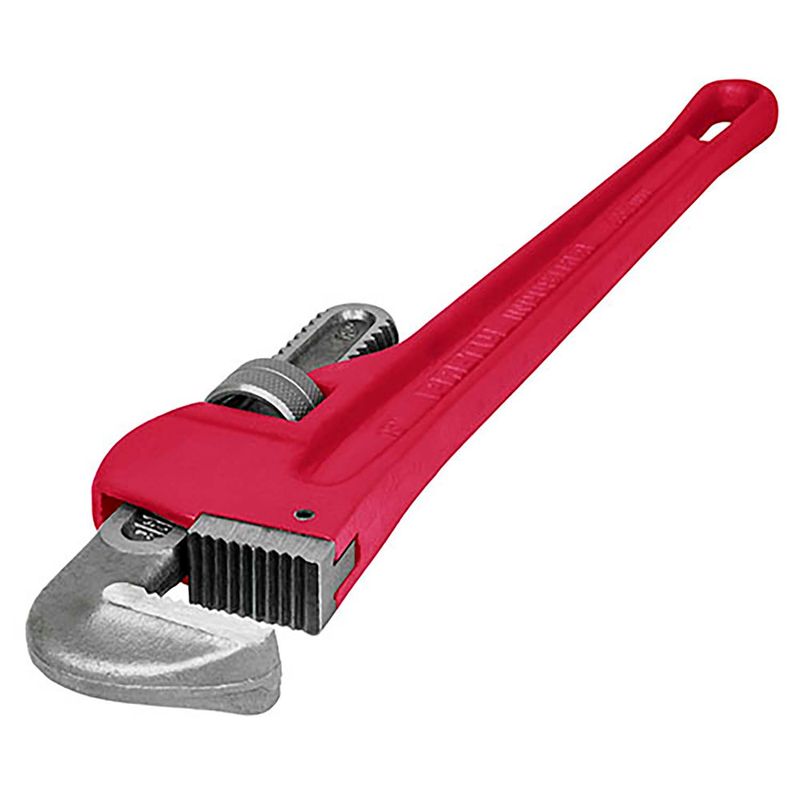 Llave Inglesa Grande de Plástico de Color Rojo y Gris - MiDisfraz