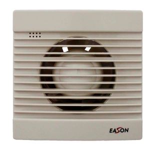 Extractor de baño eléctrico tipo rejilla de 16 x 16 x 2.2 cm para techo o pared - EASON