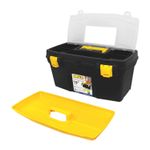 Caja-de-herramientas-de-19-pulgadas-de-1-compartimento-superior-bandeja-desmontable-y-ganchos-plasticos-de-seguridad