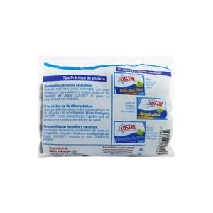 Esponja multiusos con fibras de acero inoxidable; pack x 3 - LUSTRE