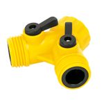Conector-en-Y-plastico-con-controles-de-funcionamiento-para-manguera