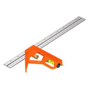 Escuadra 12" de combinación con punzón para marcar - TRUPER