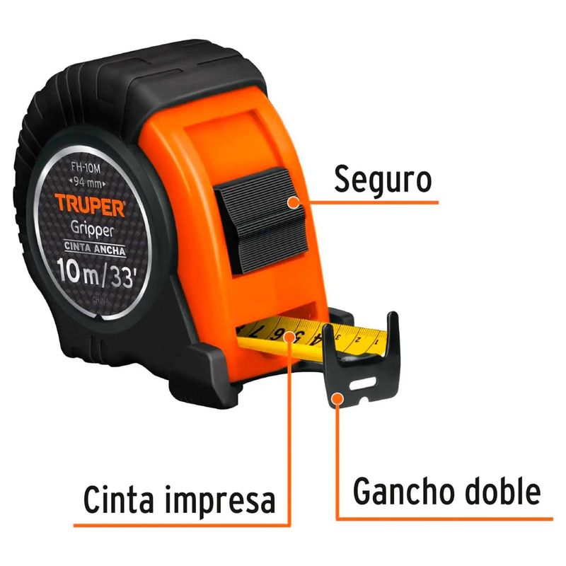 Flexometro-de-10-m-de-longitud-con-cinta-de-nylon-de-doble-impresion-gancho-doble-y-cuerpo-resistente-a-impactos