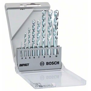 Juego de brocas impact de 8 piezas para piedra y concreto - BOSCH