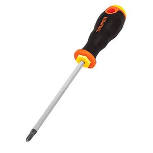 Desarmador cabinet 1/8" x 4" mango Comfort Grip - TRUPER