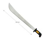 Machete-de-hoja-de-acero-al-carbono-de-45.5-cm-totalmente-pulida-y-afilada--con-mango-de-caucho-de-agarre-suave