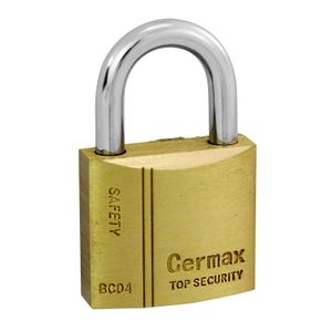 Candado plano elaborado en acero para uso en interiores de 30 mm - CERMAX